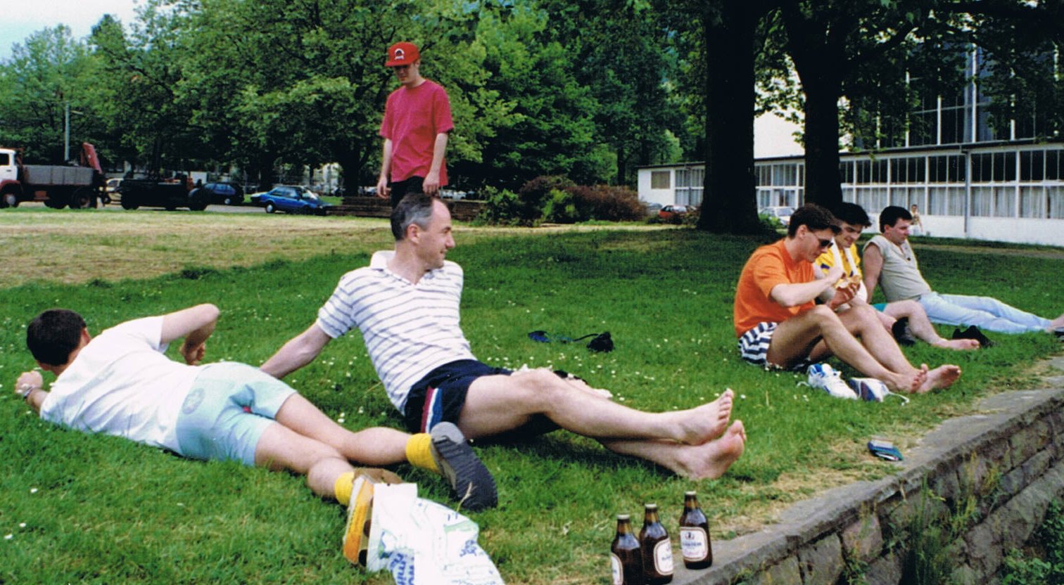Guildford City Weysiders on tour in 1992 Guildford City Weysiders on tour in 1992